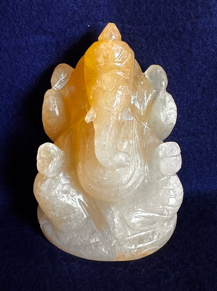 Yellow Jade –– Sri Ganesha F (Energised and Blessed)
