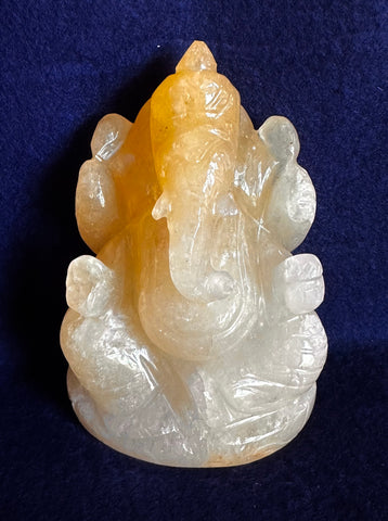 Yellow Jade –– Sri Ganesha F (Energised and Blessed)