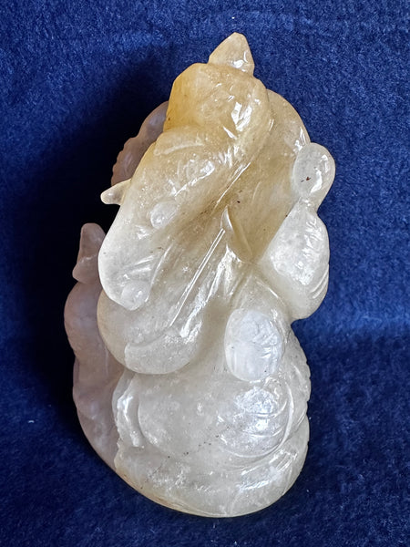 Yellow Jade –– Sri Ganesha F (Energised and Blessed)