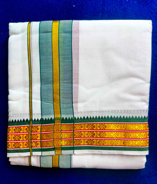 Deeksha Dhoti – White