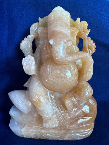 Yellow Jade –– Sri Ganesha D (Energised and Blessed)