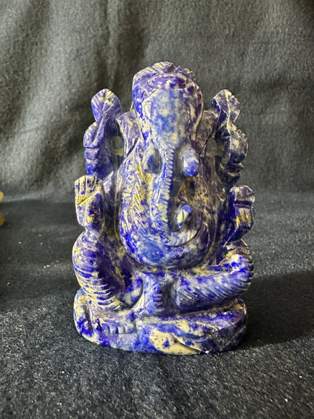 Lapis lazuli –– Sri Ganesha  (Blessed and Energized)