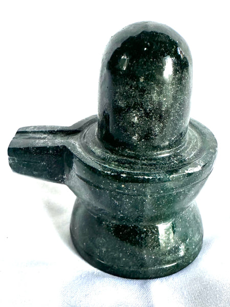 Green Jade –– Shivalinga E (Blessed and Energised)