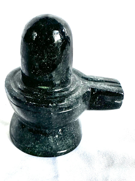 Green Jade –– Shivalinga E (Blessed and Energised)