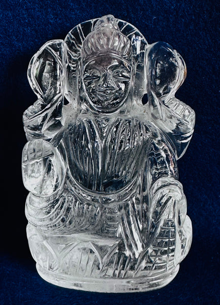 Quartz Crystal –– Sri Mahalakshmi Devi B(Energised and Blessed)