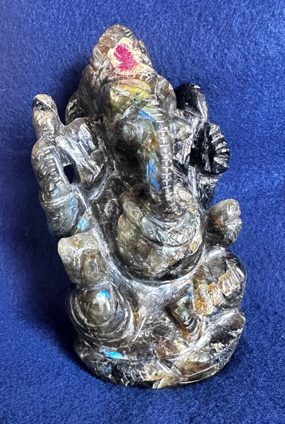 Labrodorite –– Ganesha (Energised and Blessed)