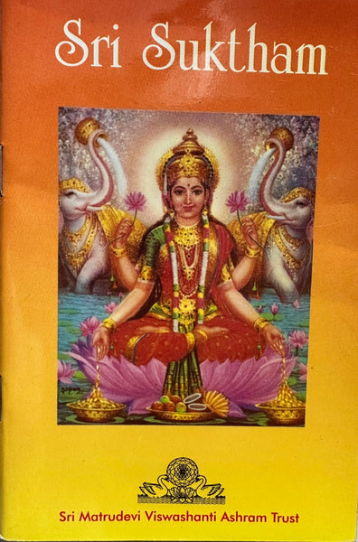 Sri Suktam (Chanting Booklet)