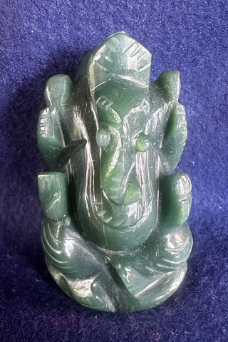 Green Jade –– Ganesha B (energised and Blessed)
