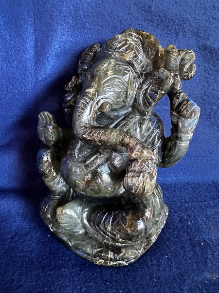 Labrodorite –– Ganesha C (Energised and Blessed)