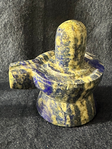 Lapis Lazuli –– Shivalinga SM 5(Blessed and energized)