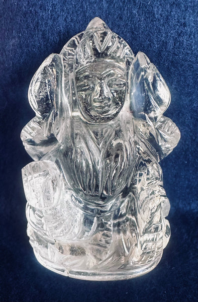 Quartz Crystal –– Sri Mahalakshmi Devi (Energised and Blessed)