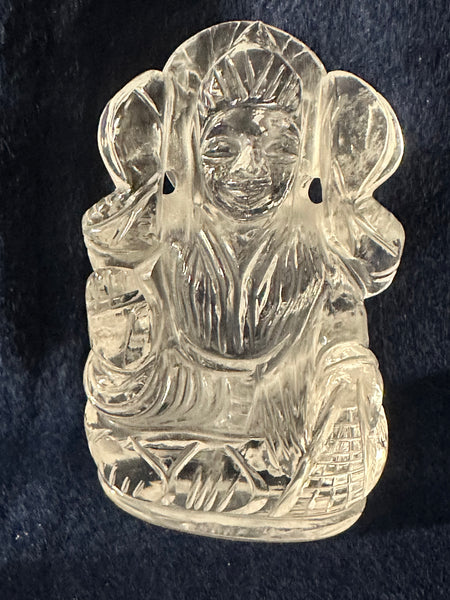 Quartz Crystal –– Sri Mahalakshmi Devi 1 ( Blessed and Energized)