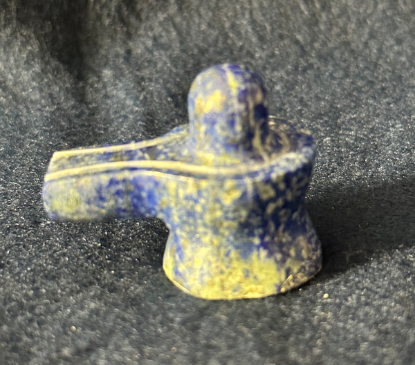 Lapis Lazuli –– Shivalinga SM 4(Blessed and energized)