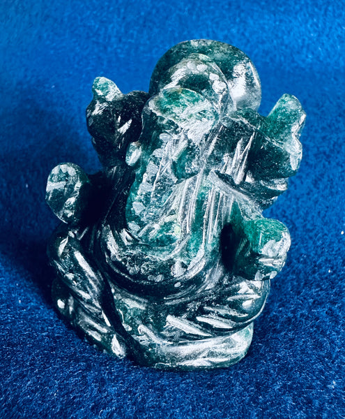 Green Jade  –– Sri Ganesha (Blessed and energized) 11