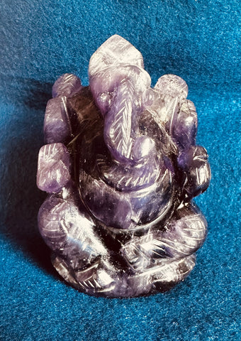 Amethyst –– Ganesha (Energised and Blessed)