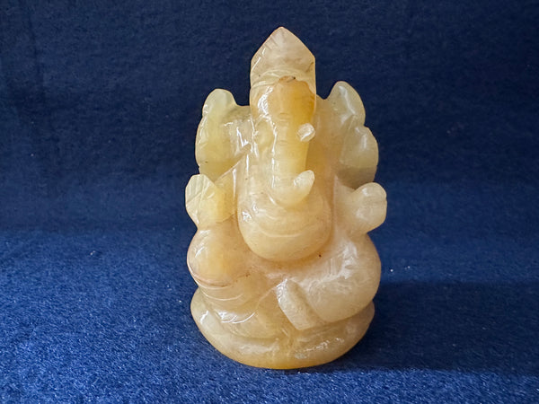 Yellow Jade Ganesha