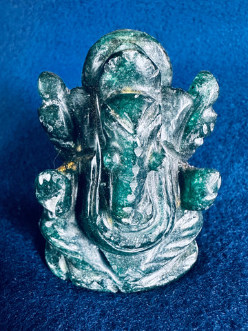 Green Jade  –– Sri Ganesha (Blessed and energized) 12