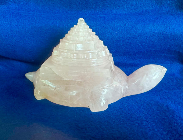 Rose Quartz –– Sri Koorma A (Energised and Blessed)