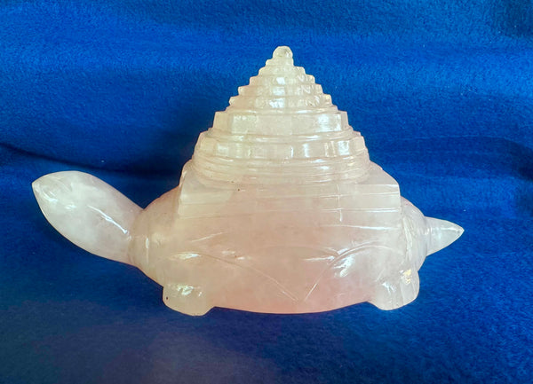 Rose Quartz –– Sri Koorma A (Energised and Blessed)