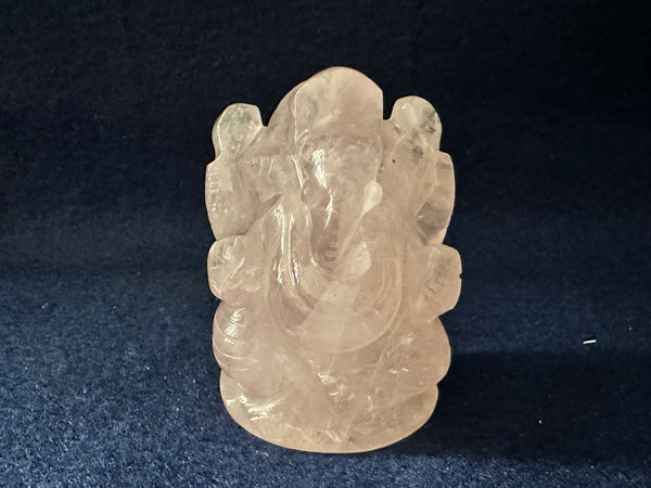 Rose Quartz Ganesha