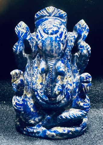 Lapis Lazuli –– Sri Ganesha A ( energised and Blessed)