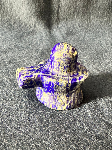 Lapis Lazuli –– Shivalinga SM 2(Blessed and energized)