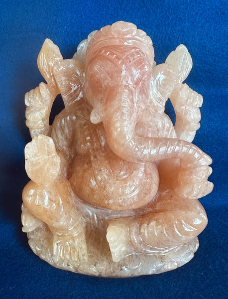 Yellow Jade –– Sri Ganesha B (Energised and Blessed)