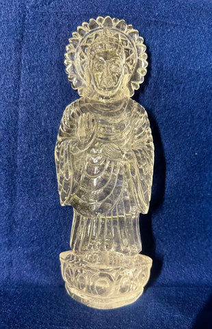 Quartz Crystal Buddha – Blessed