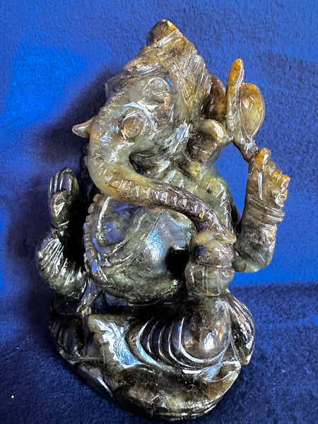 Labrodorite –– Ganesha B (Energised and Blessed)