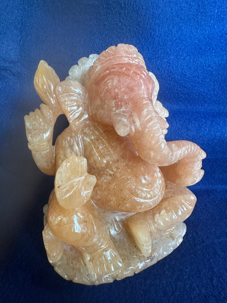 Yellow Jade –– Sri Ganesha B (Energised and Blessed)