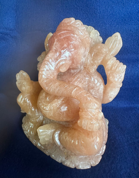 Yellow Jade –– Sri Ganesha B (Energised and Blessed)