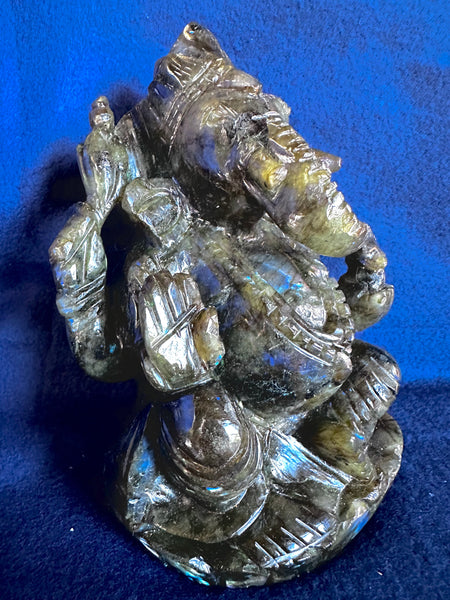 Labrodorite –– Ganesha B (Energised and Blessed)