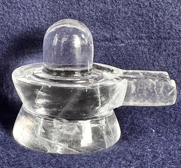 Quartz Crystal –– Shivalinga B (Blessed and Energized)