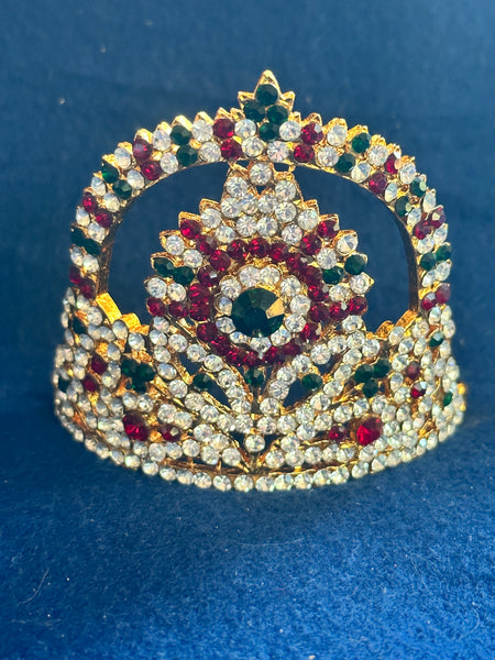 Deity Ornaments – Stone studded crown –– Medium