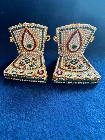 Diety Ornaments – Stone studded feet 1