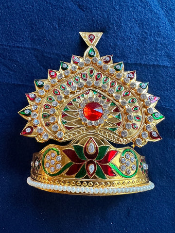 Deity Ornaments – Krishna Crown