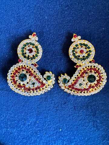 Deity Ornaments – Stone studded Ear Studs 2