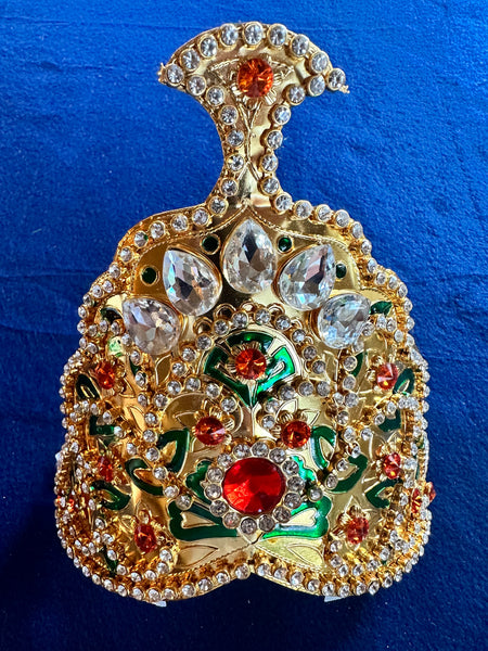 Deity Ornaments – Krishna Crown 1