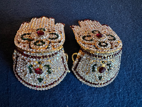 Deity Ornaments – Stone studded Hands 3