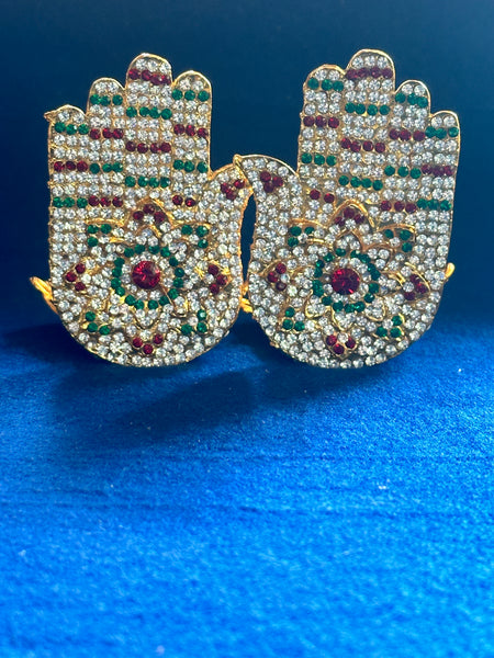 Deity Ornaments – Stone studded Hands 2