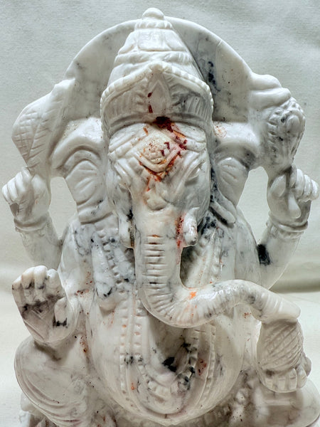 White Howlite – Ganesha
