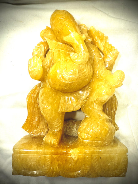 Yellow Jade  – Ganesha