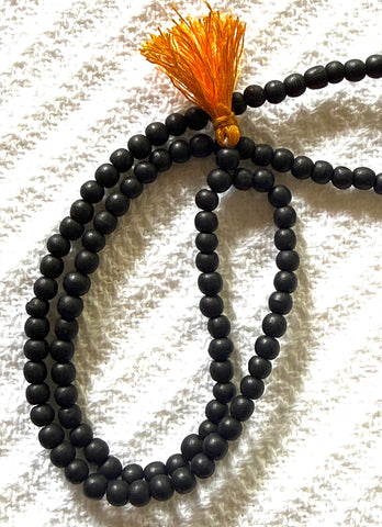 Karungali Mala ( Black Ebony Wood) – 4MM (Blessed)