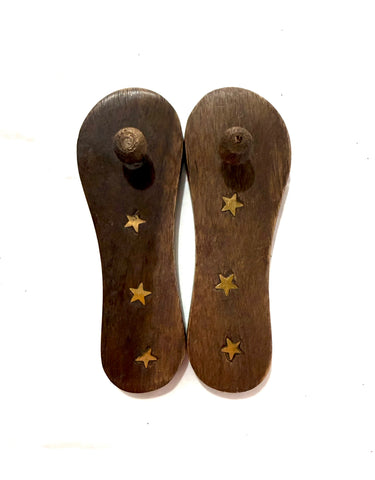 Sacred Padukas – Rosewood (Blessed and Energised)