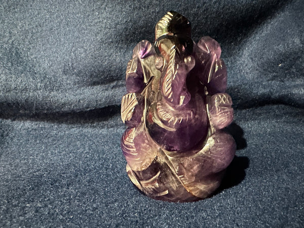 Amethyst Ganesha – Med