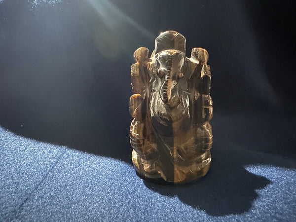 Ganesha – Tiger's Eye – Medium