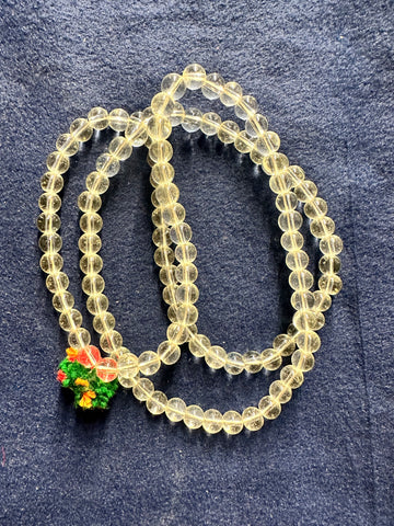 Quartz Crystal Mala (108 Beads)