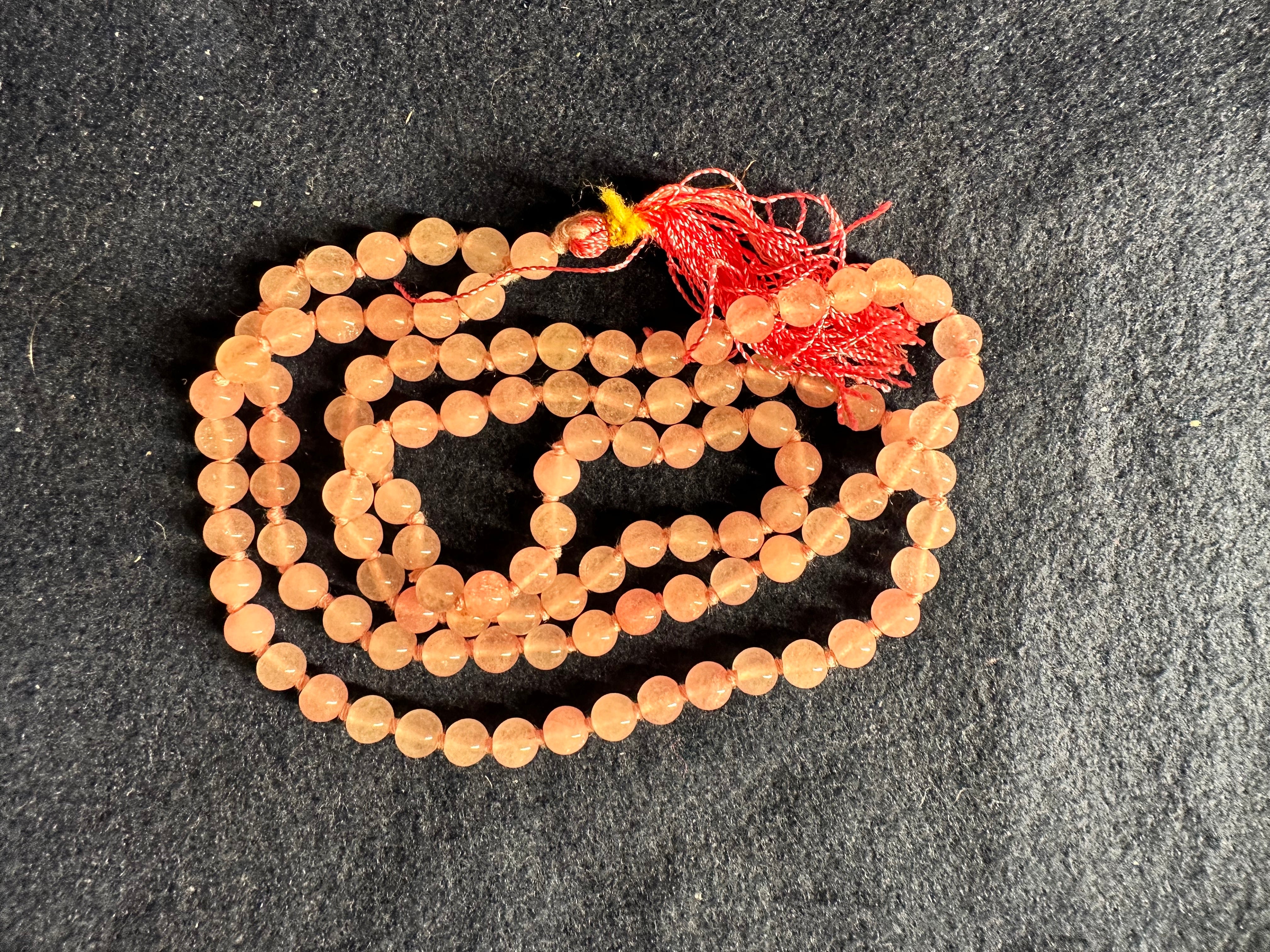 Rose Quartz Mala Prayer Beads
