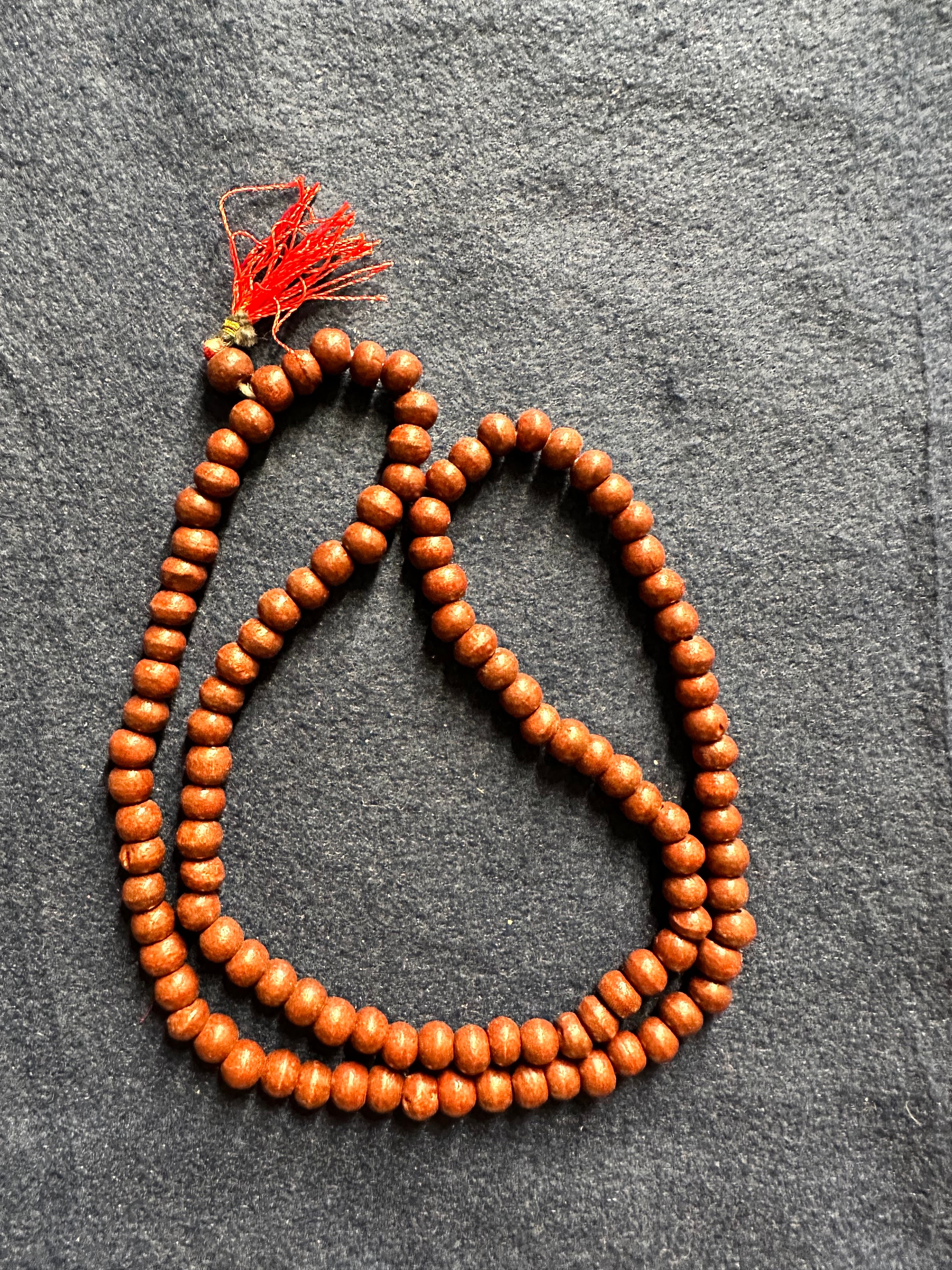 Rosewood Mala (108 Beads on Thread) The Amma Store