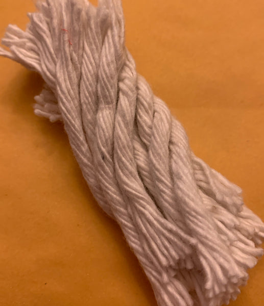 White Cotton Diya Wicks